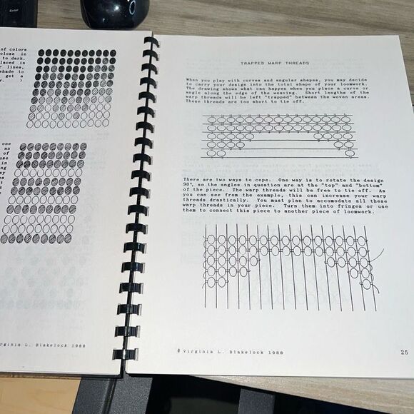 Those Bad Bad Beads Sixth Edition 1990 Virginia Blakelock Illustr. spiral EUC - Picture 4 of 6